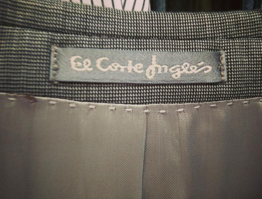 Fato Cinza Homem Dustin El Corte Inglês