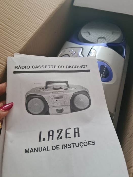 Radio Cassette Lazer CD RKCD14DT