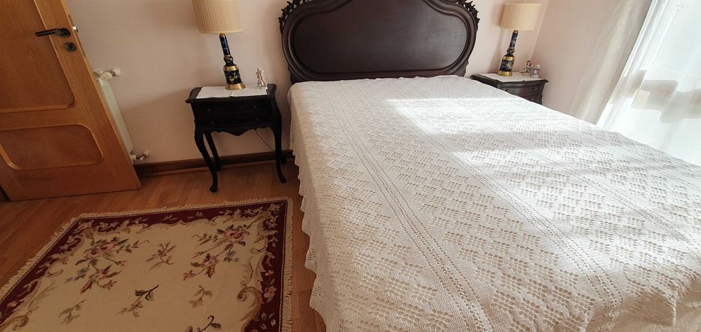 White Crochet Bedspread443110155628072963