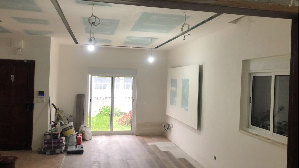 Remodelaçães,estuque,pintura,capoto,(etc)