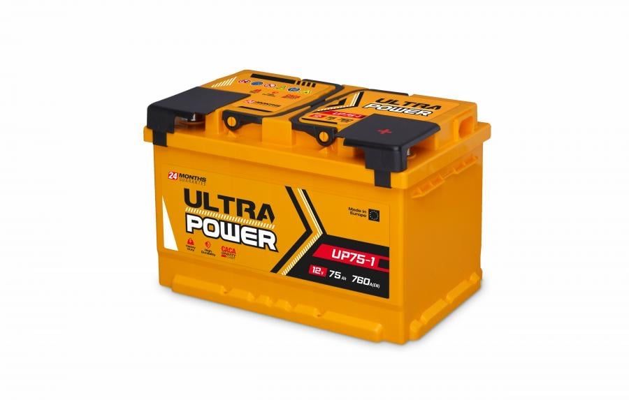 Akumulator 12V75AH760A P+ Ultra Power