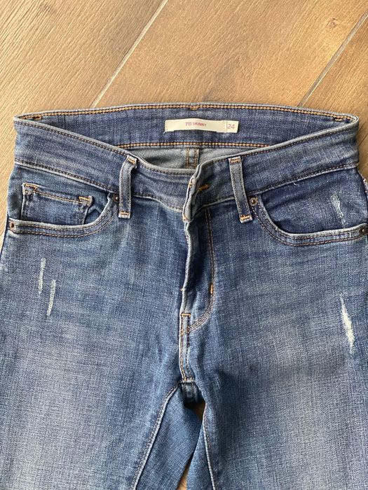 Джинсы 711 Levi's skinny 2 пары