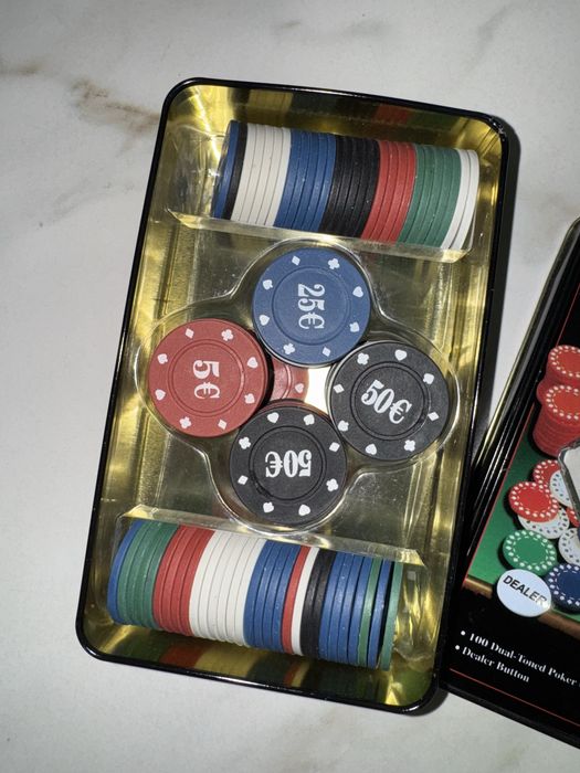 Набор для покера "Poker chips" (100 шт) фишки для покера