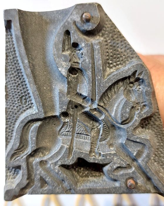 Soldadinhos de chumbo portugueses e respetivo molde