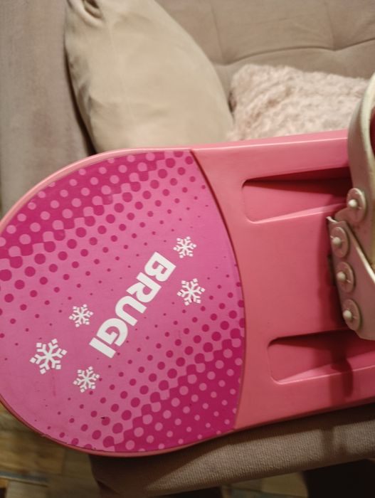 Sprzedam deskę snowboardową dla dzieci, różową długości 95 cm