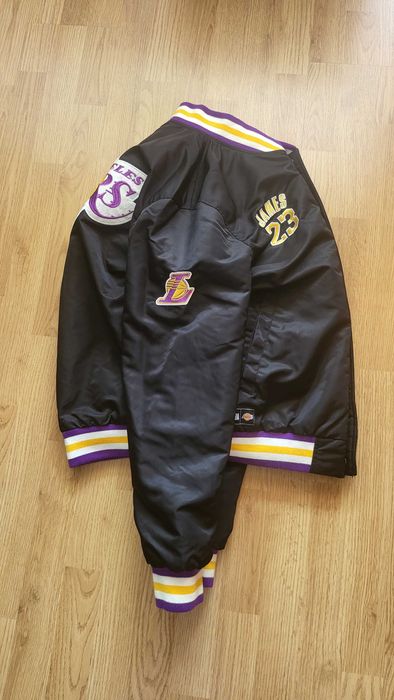 Kurtka NBA Los Angeles Lakers Bejsbolówka