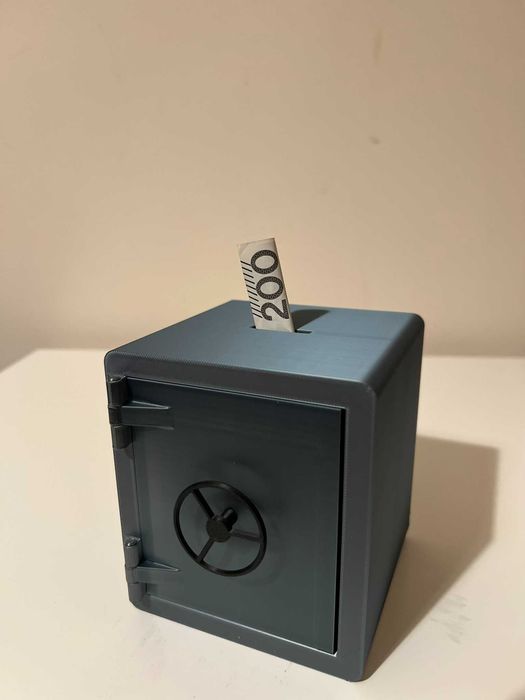 Skarbonka-sejf 3D z działającym mechanizmem otwierania