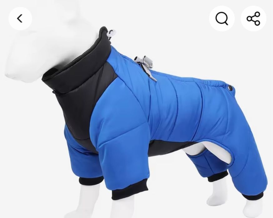 Курточка на бульдожку.