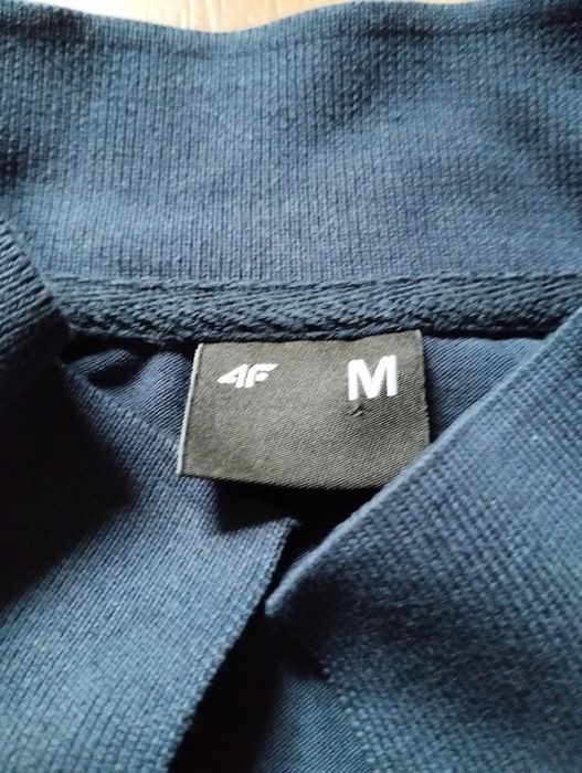 4F M granatowe polo t-shirt