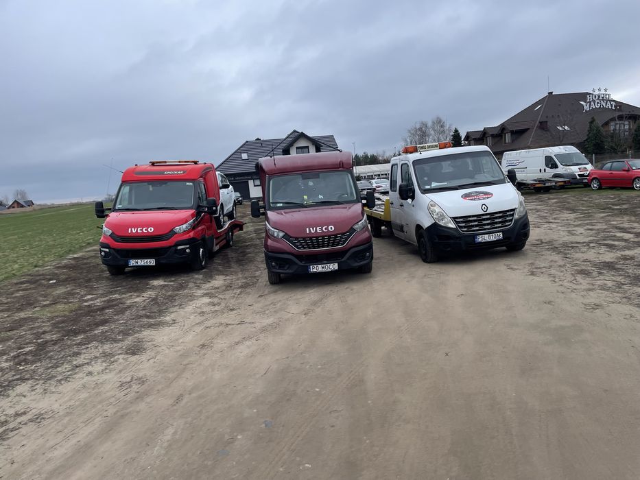 Transport Aut Niemcy Polska Wlkp Strzałkowo Poznan Gniezno Konin