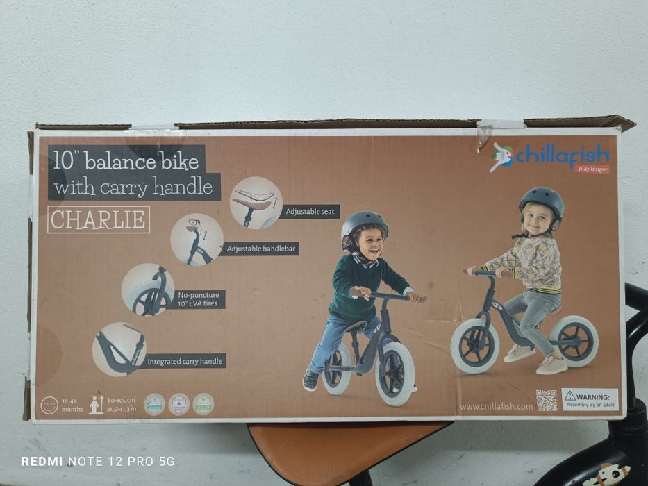 Bicicleta sem pedais Chillafish