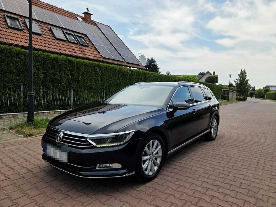 Volkswagen Passat Variant B8 4Motion 2.0 BiTDI 240KM 2015r LED, Skóry, DSG, Kamera, Radar