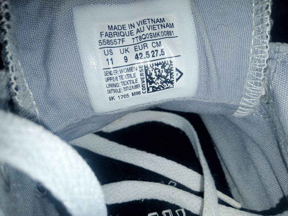 Converse All Star 42.5--27.5 cm