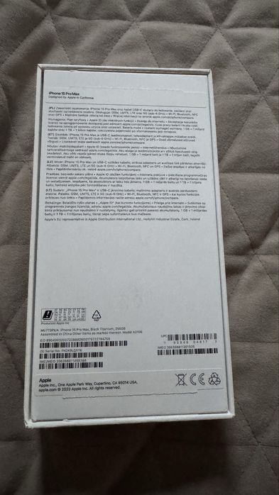Iphone 15 pro max 256GB