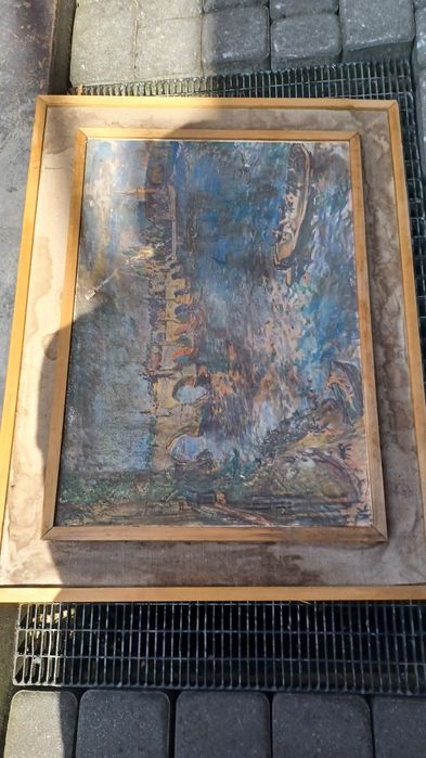 Stary obraz Oskar Kokoschka