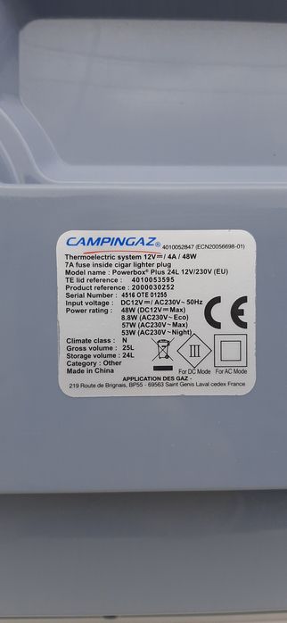 Refrigerador eletrico Powerbox plus 24L