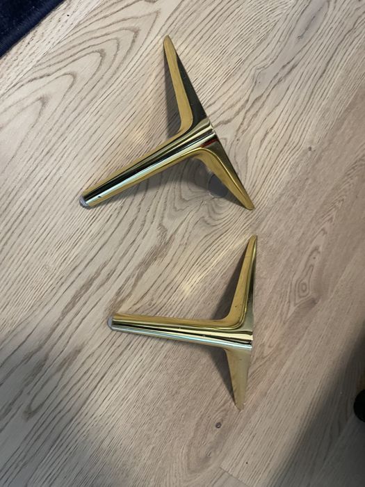 Złote nóżki 2 sztuki