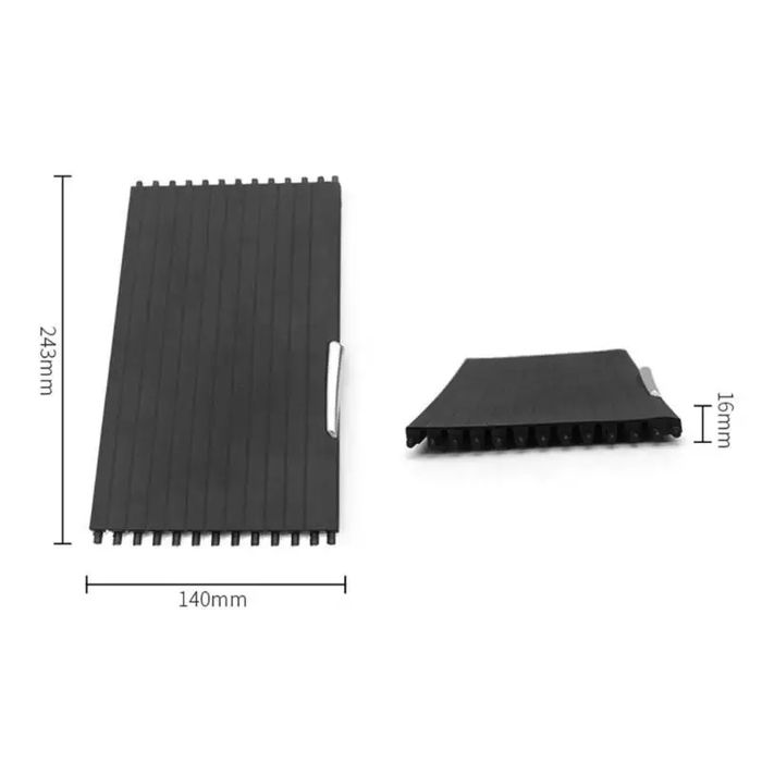 Cortina persiana de deslizamento da consola central bmw x5 e70 x6 e71