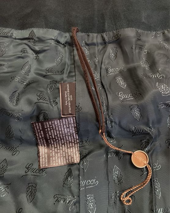 Юбка Gucci кожаная Новая