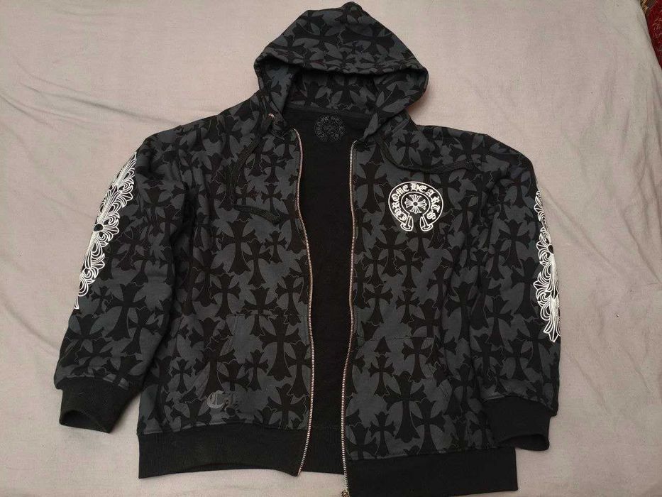 зіп-худі Chrome Hearts x Comme des Garçons