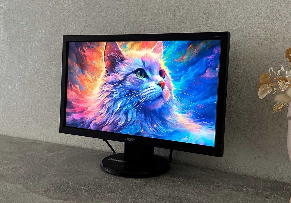 Монітор Acer V193HQ (19" TN / 1366 × 768 / VGA)