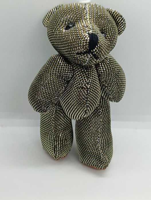 Śliczna broszka miś, handmade, nowa