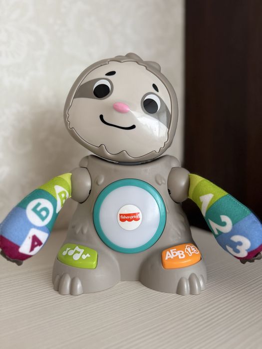 Інтерактивна іграшка Fisher-Price Linkimals Лінивець українська мова