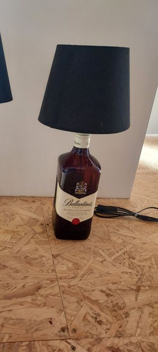 Lampa handmade z butelek