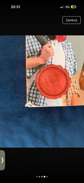 Zestaw karty pracy i podręcznik do religii klasa 8