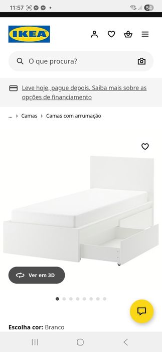 Cama de Criança Ikea 90x200