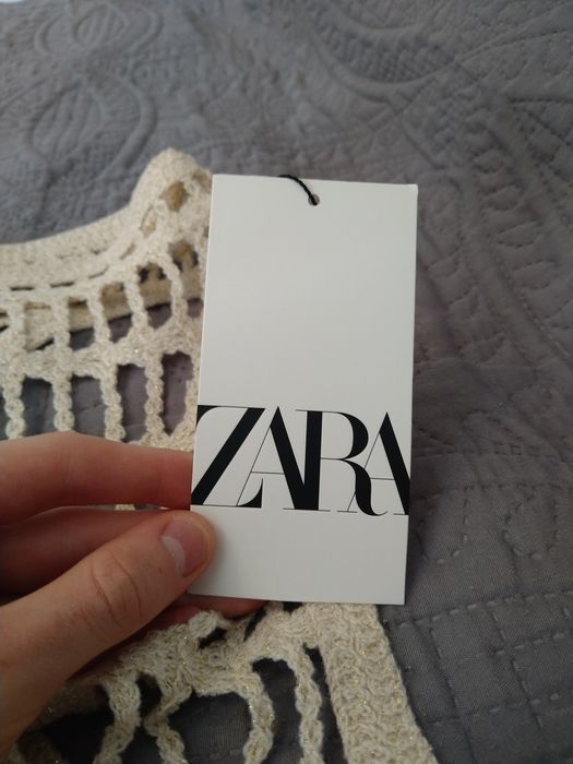 Vestido saída de praia Zara