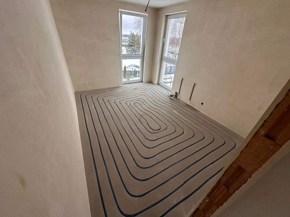 Frezowanie pod ogrzewanie podlogowy