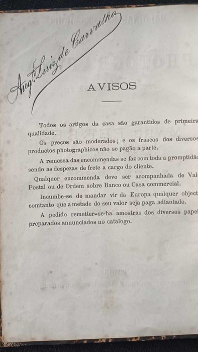 Livro de Fotografia Muito Raro - Marc Ferrez - Máquinas Acessórios...