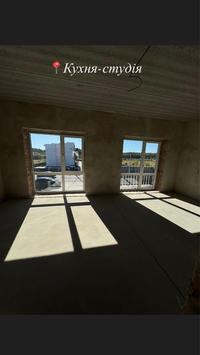 Двокімнатна квартира в новобудові з кухнею-студією площею 70 м/кв
