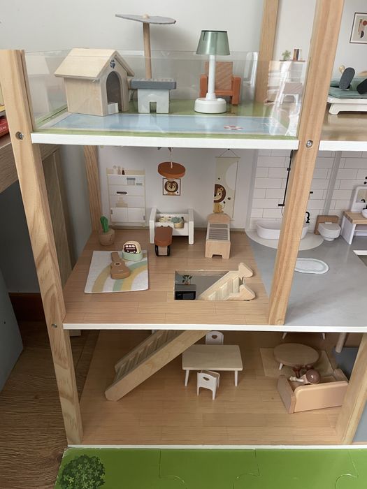Casa de bonecas de brincar