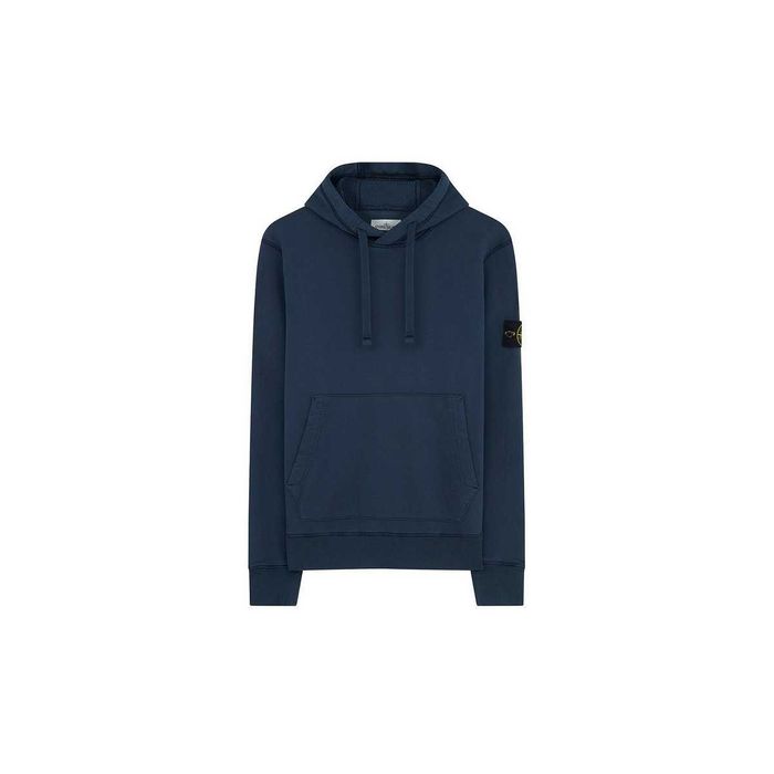 Худі STONE ISLAND 64120 Classic Hooded Sweatshirt Marine Blue SI0139-M