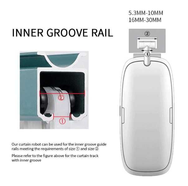 Motor / Robot para cortinas - WIFI - SMART LIFE / TUYA