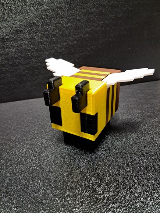 Майнкрафт бджілка 3-д надрукована велика