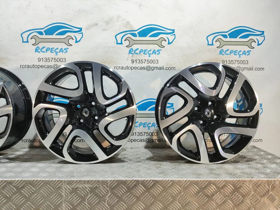 Jantes 17 originais novas Renault Captur fase 1 6,5J ET40 4x100