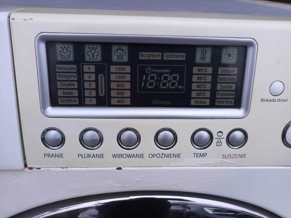 Pralko-suszarka Daewoo DWD-E1211R palka suszarka