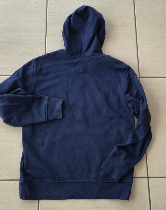 Bluza chłopięca GAP kaptur 164 granatowa