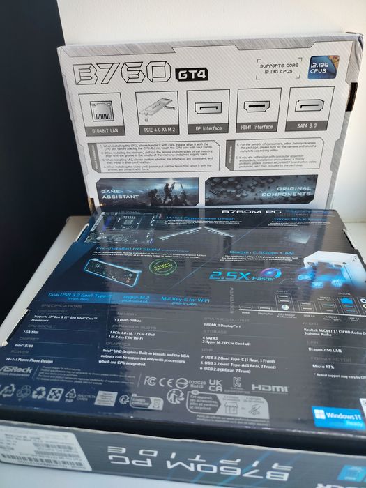 Lga1700 b760 b760m asrock machinist intel