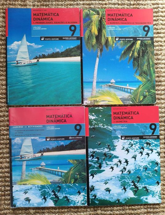 Livros vários para 9º ano.