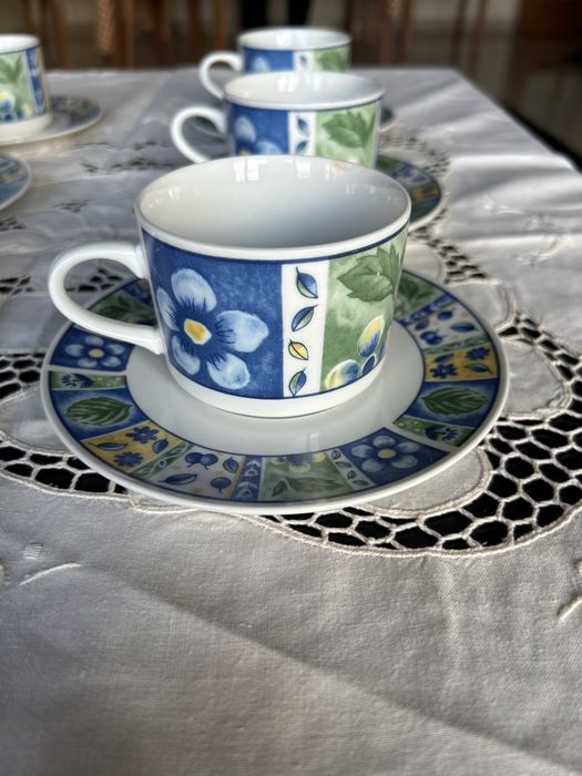 Conjunto de 6 chavenas de chá503002736111144960