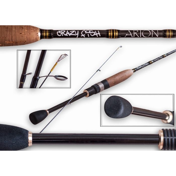 Спиннинг Crazy Fish Arion, Perfect Jig, Levin, Optimus, Aspen