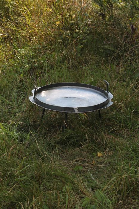 Сковорода із диска борони 7 мм справжньої тракторної 50 і 60 см мангал