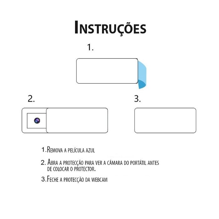 Webcam cover sticker compativel com tablet, portatil e telemovel64552718589057122