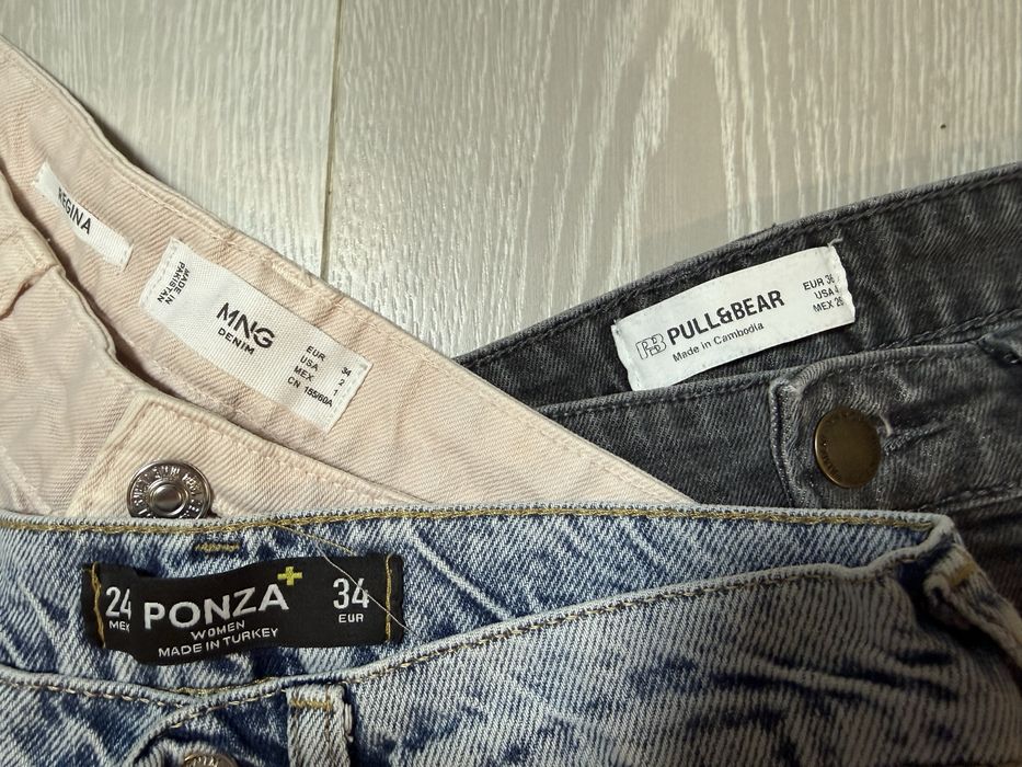 Джинси Pull&Bear, Mango 34 36