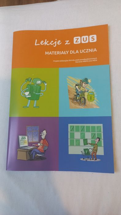 Lekcje z ZUS.Materiały dla ucznia.