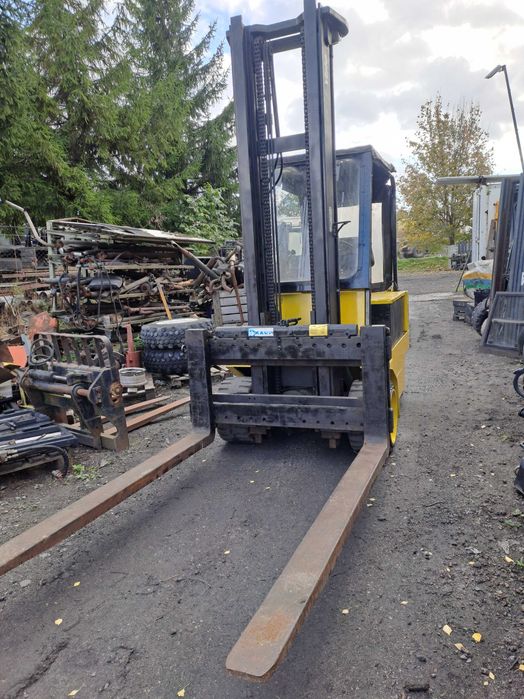 wózek widłowy Yale 7,5 t, części: bateria 72V, maszt, widły inne